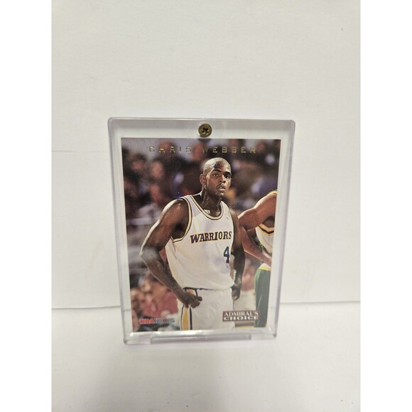 Chris Webber NBA HOOPS Basketball Card Admirals Choice 1994 AC5 - Picture 1 of 3